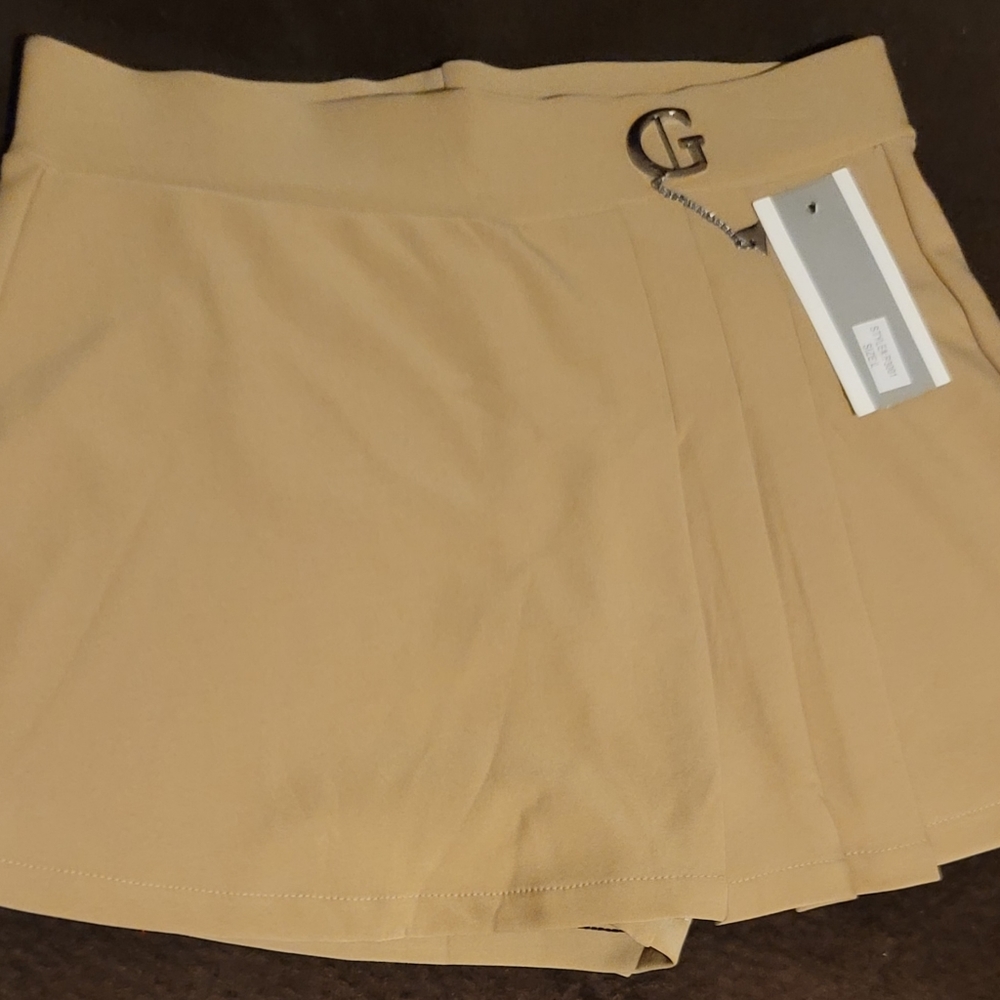 Khaki skort